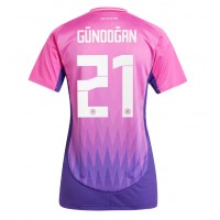 Dres Nemecko Ilkay Gundogan #21 Preč pre Ženy ME 2024 Krátky Rukáv